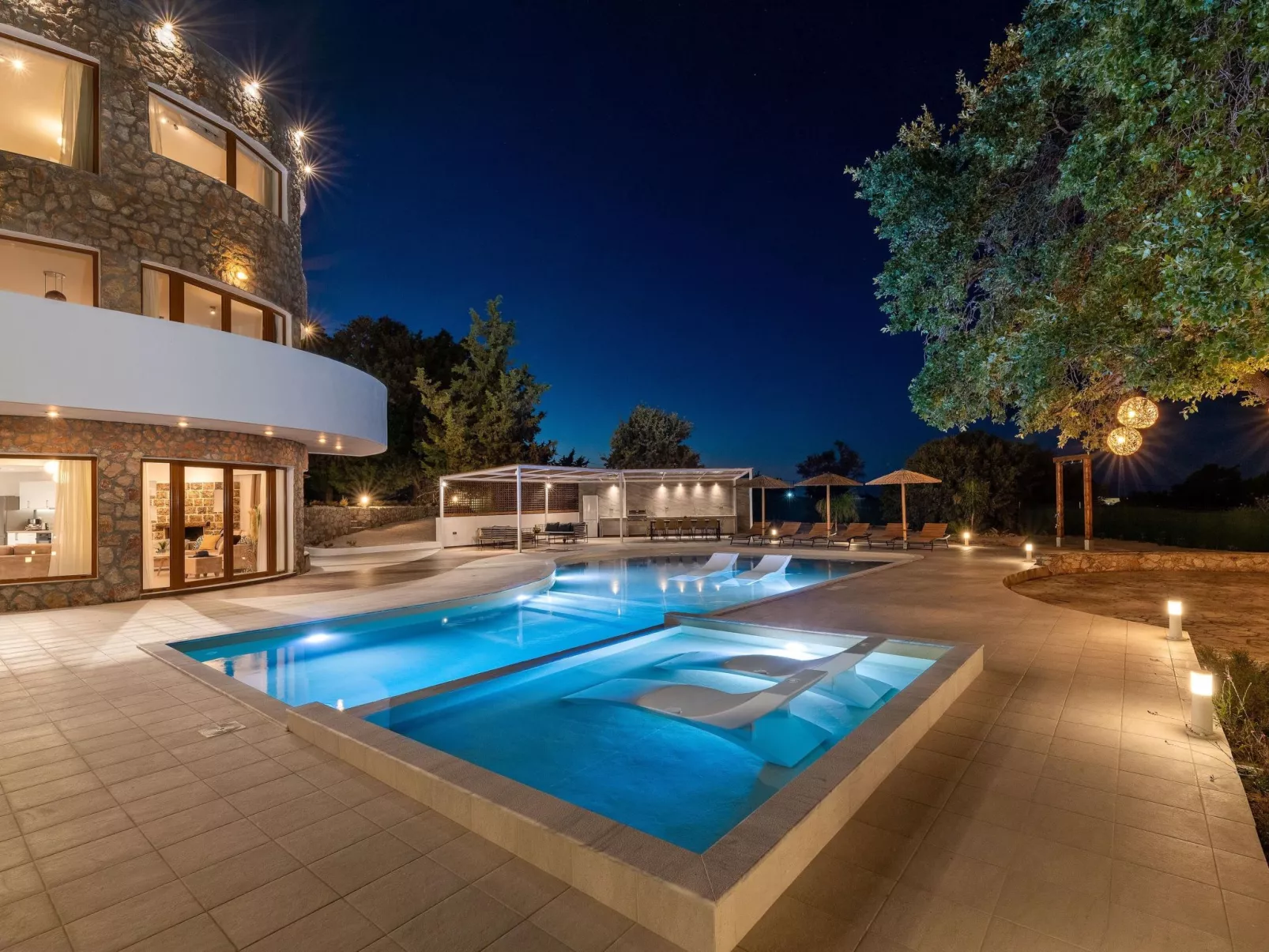 Villa Hamilton für 12 Personen in Rhodos-Stadt-Buiten