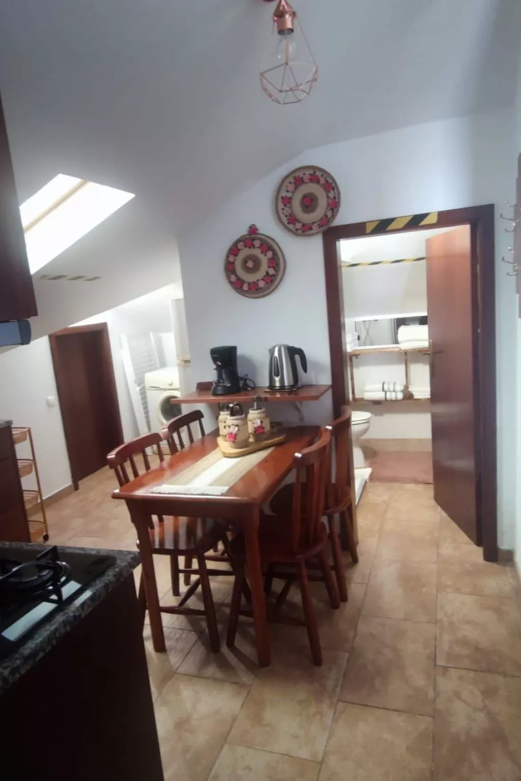 Dachterrasse sonnig und perfekte Aussicht apt