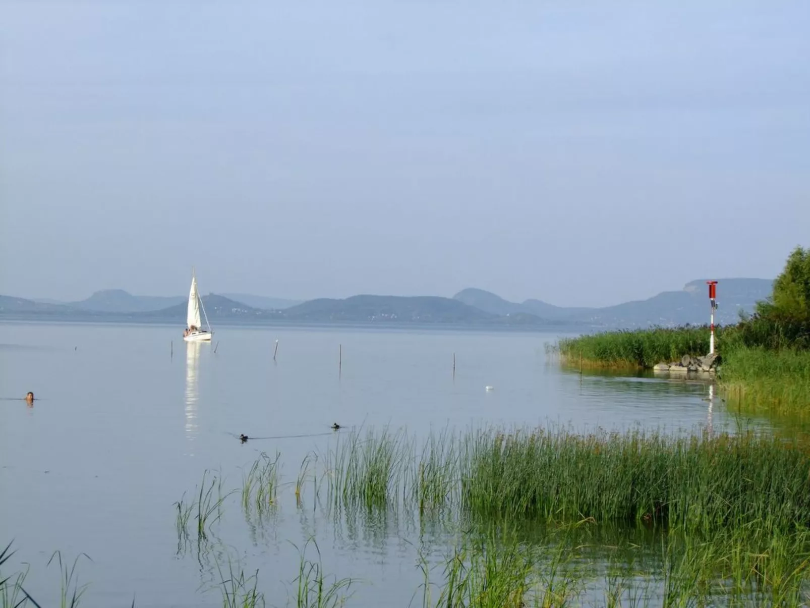 Wohnung in Balatonberény mit Möblierter Terrasse - Buiten