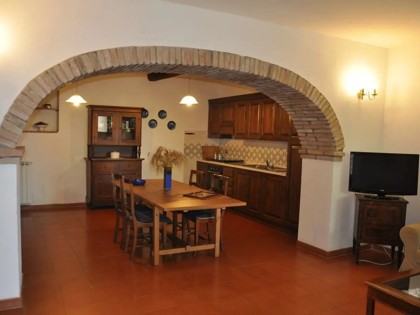 In Acquapendente mit großem Garten