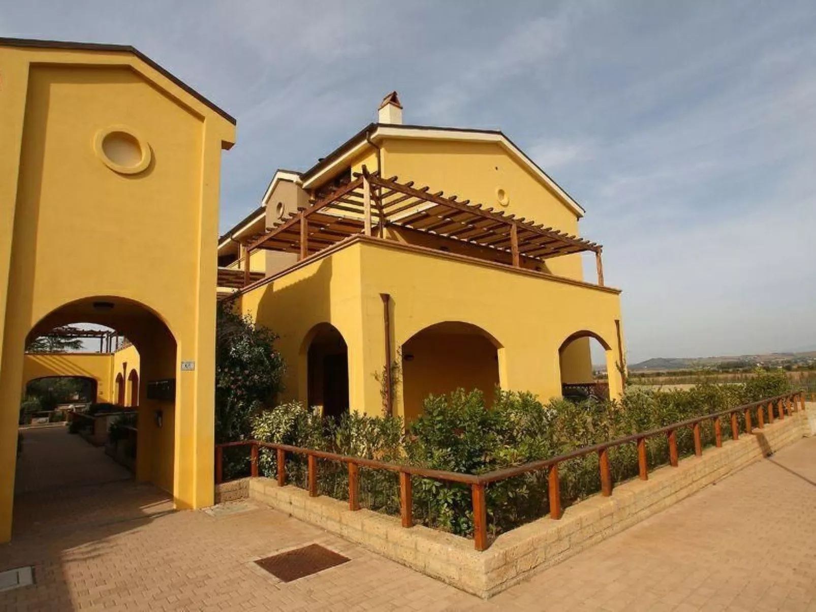 Wohnung in Alberese mit Panoramaterrasse