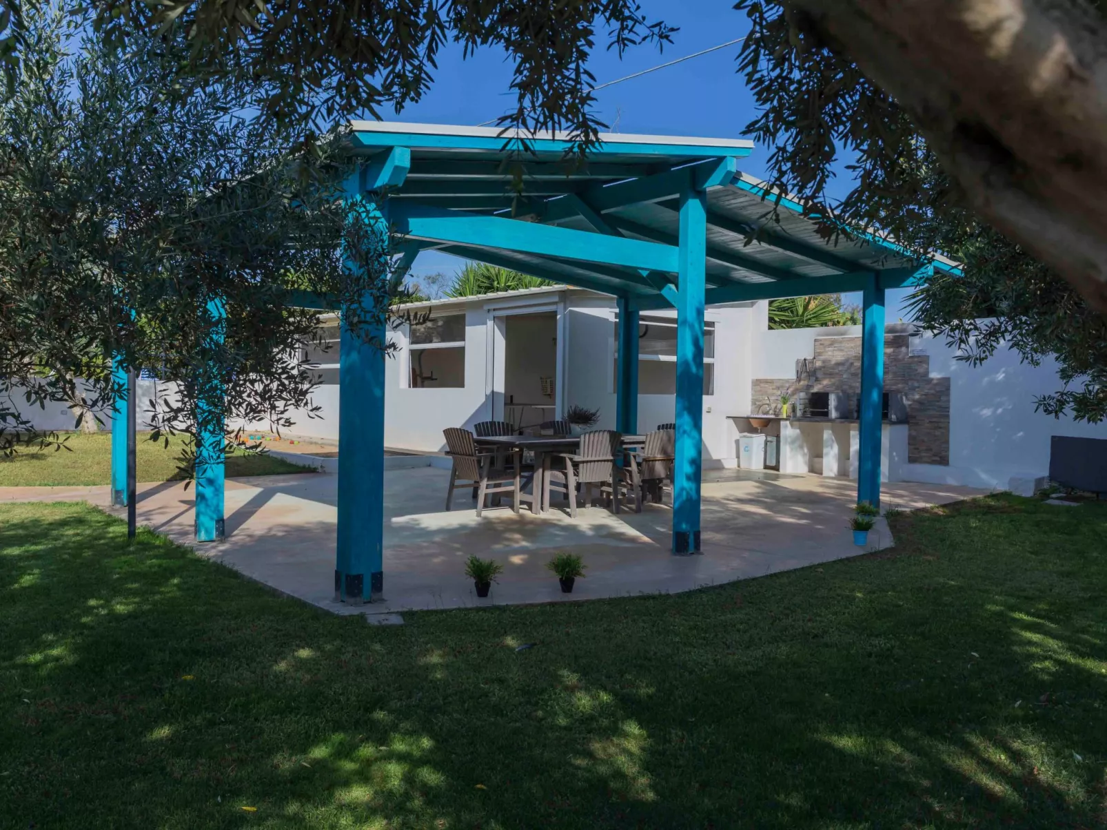 Drei-Zimmer-Wohnung Dammusa Meerblick Erdgeschoss