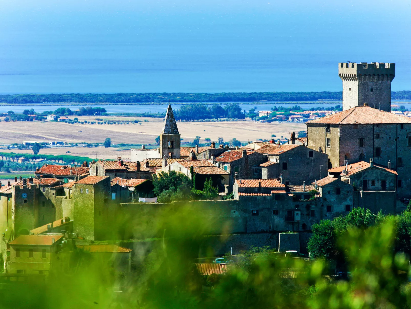 Capalbio Pool-Omgeving