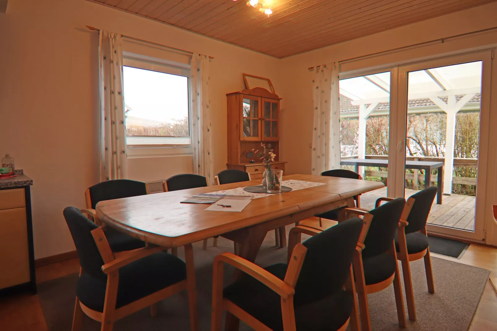 Teichrose 108 qm 9 Personen - Haus Nr 22A-Eetkamer