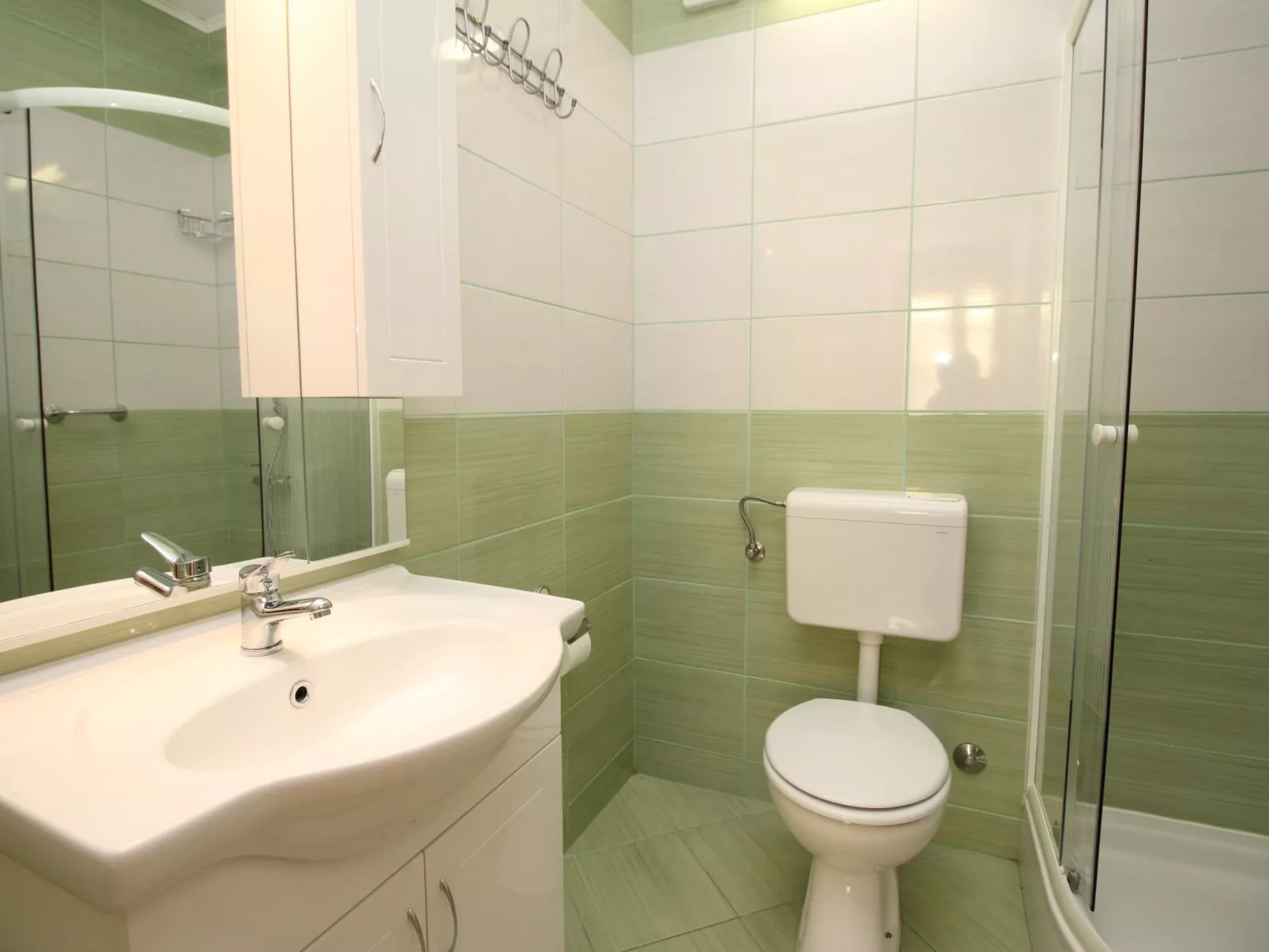 Wohnung in Baška mit Eigenem Balkon-Binnen