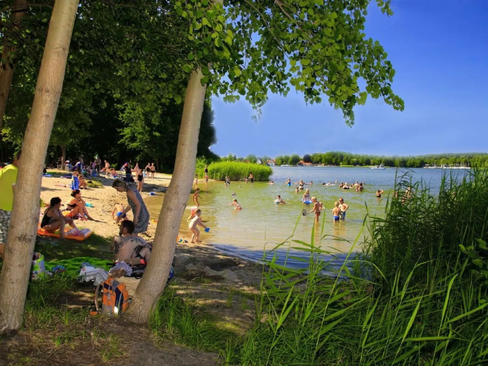 In Storkow mit Schönem Garten-Binnen