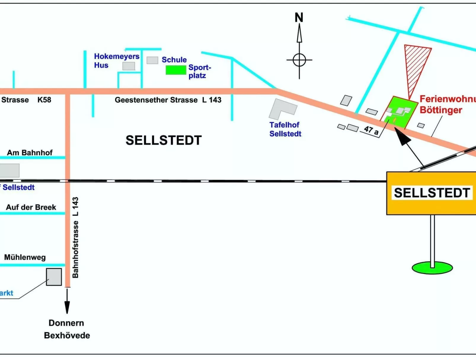 Zentrale Ferienwohnung mit Terrasse - Buiten