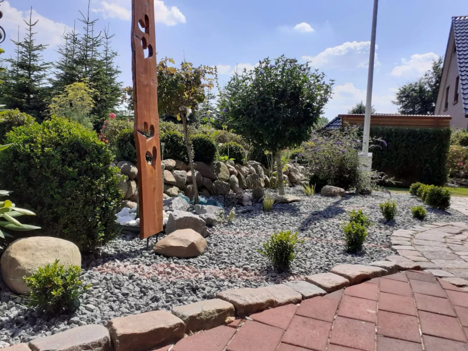 Appartement in Nindorf mit Garten-Binnen