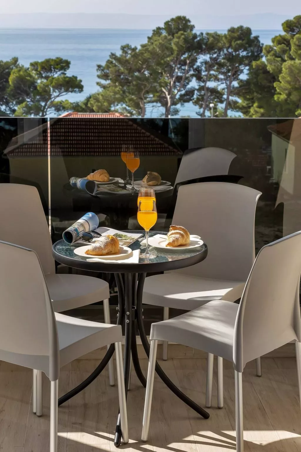 Apartment Hrvoje - nur 50m bis zum Meer-Buiten