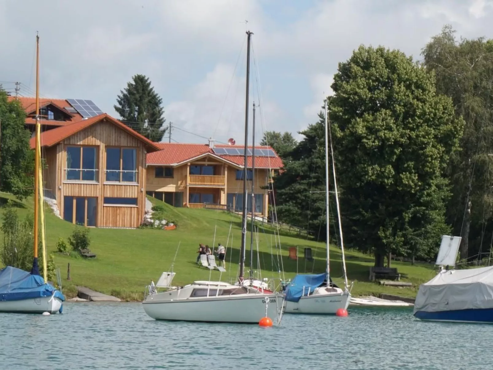 Chalet mit Blick auf das Wasser-Binnen