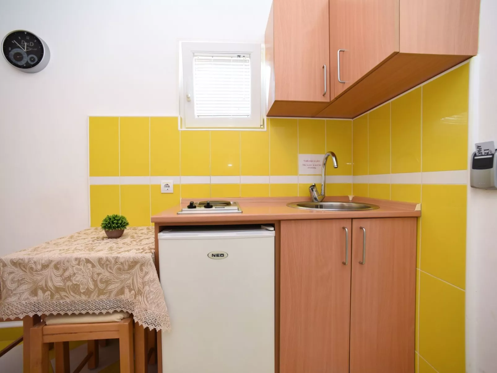 Studio-Apartment mit Balkon - Binnen