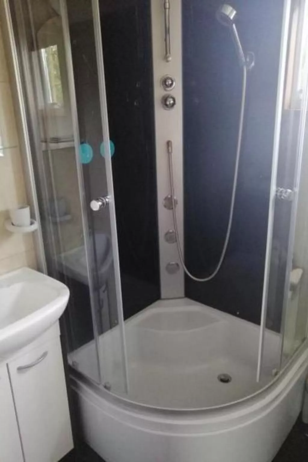 Ganzjahreshäuschen - blau-Binnen