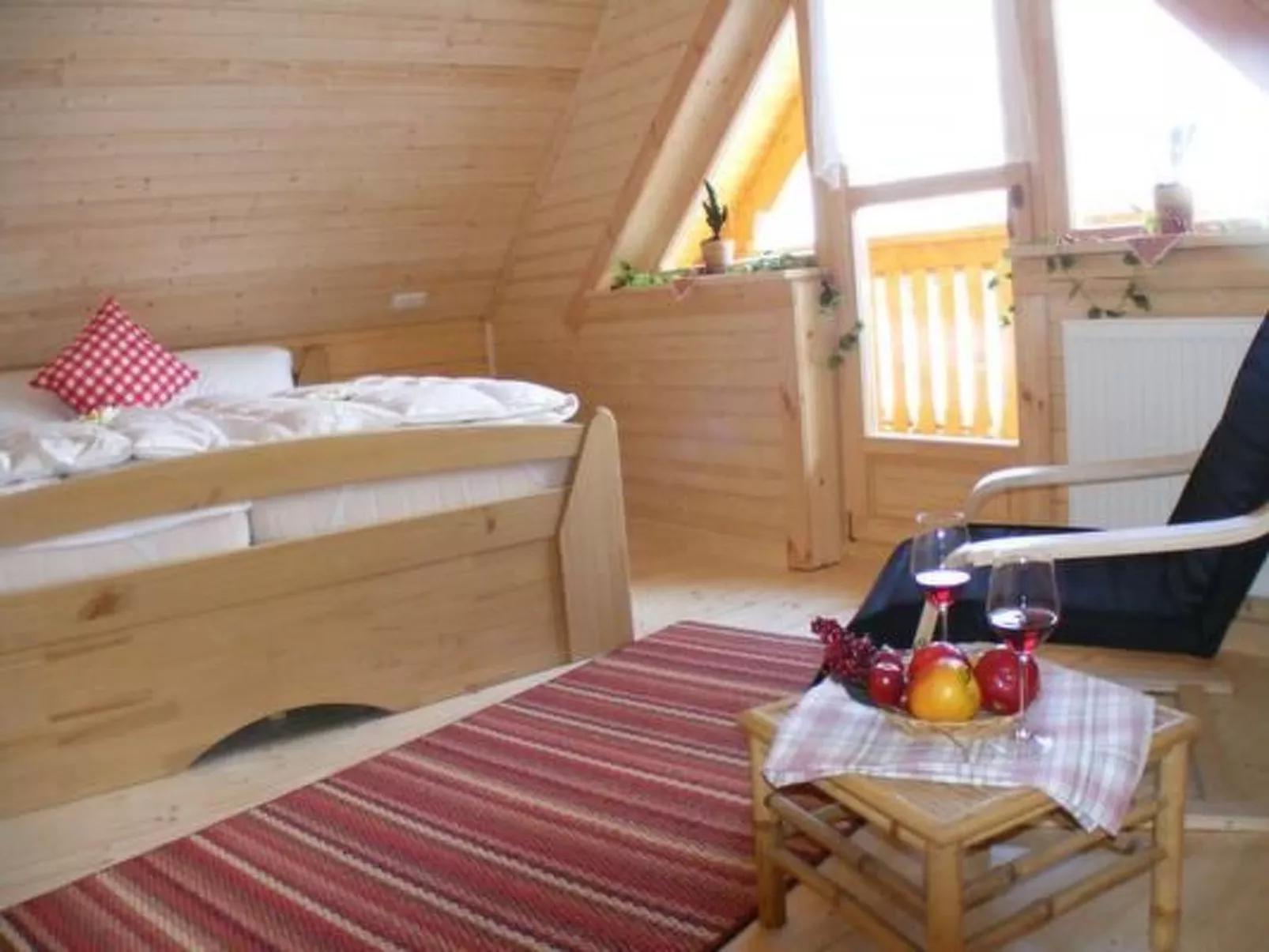 Bayerwaldblockhaus-Binnen