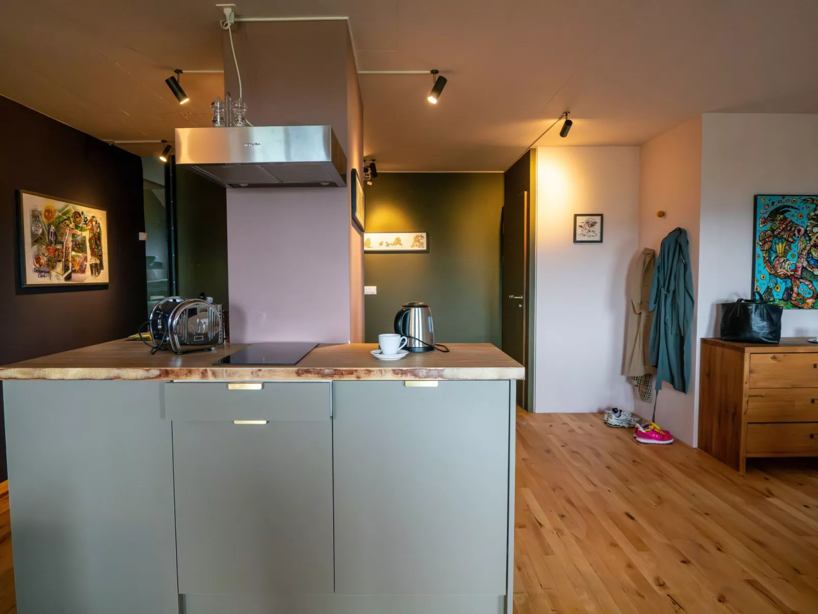 Studio de l'artist-Binnen