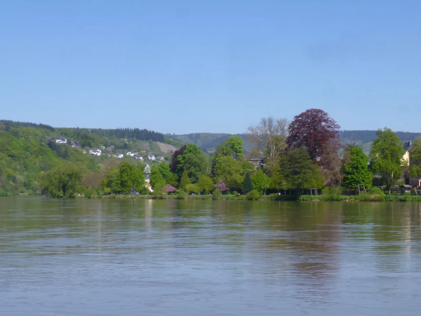 Moselschiefer-Traumferienwohnung am Moselufer-Binnen