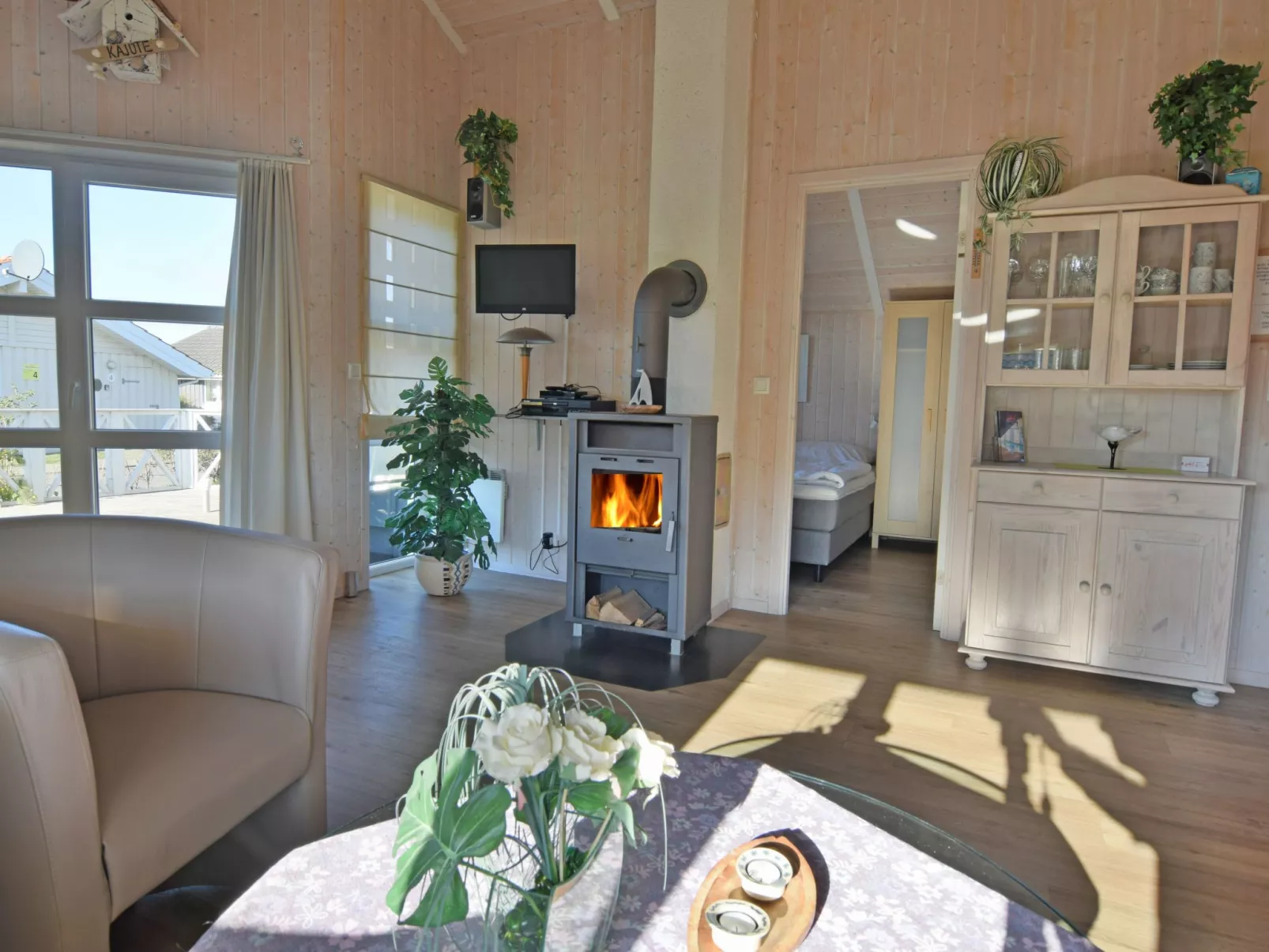 Skandiavisches Ferienhaus an der Geltinger Bucht-Binnen