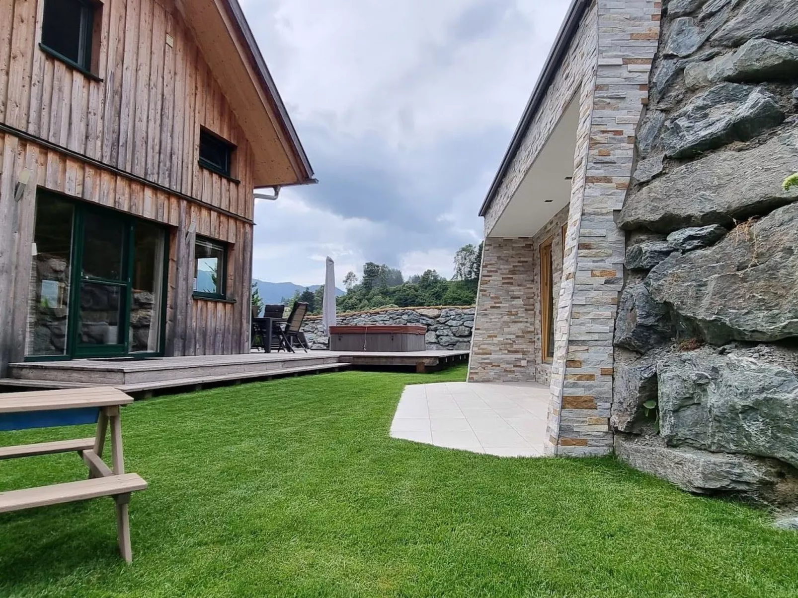 Wellnesschalet-Buiten