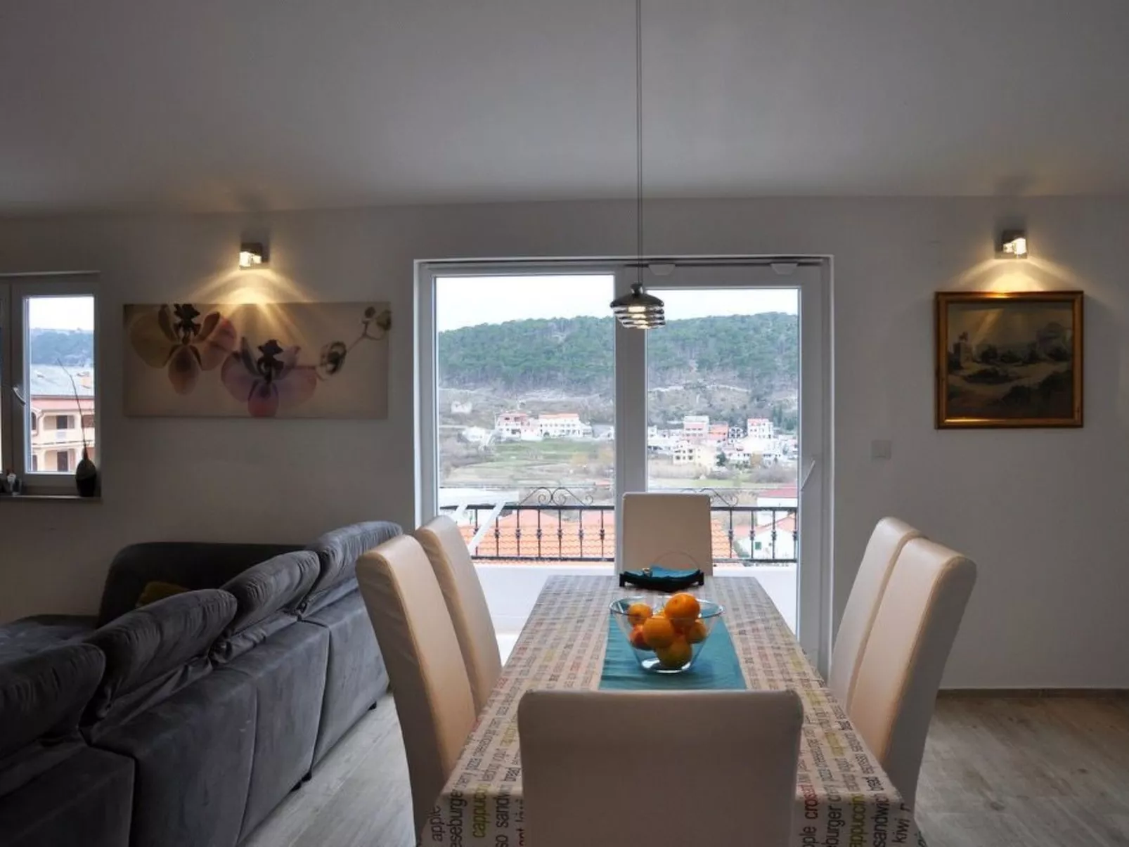 "Sanset" mit Blick auf das Wasser-Binnen