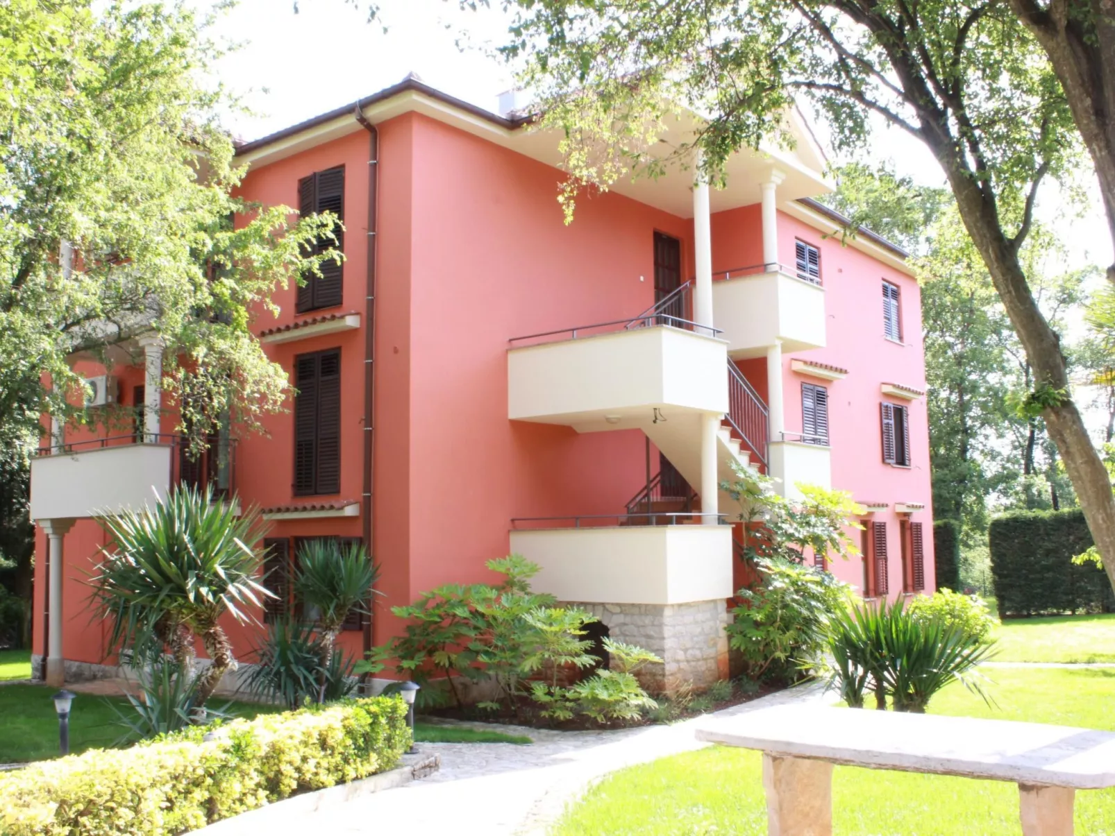 Wohnung 'Villa Plavo mehr-Buiten