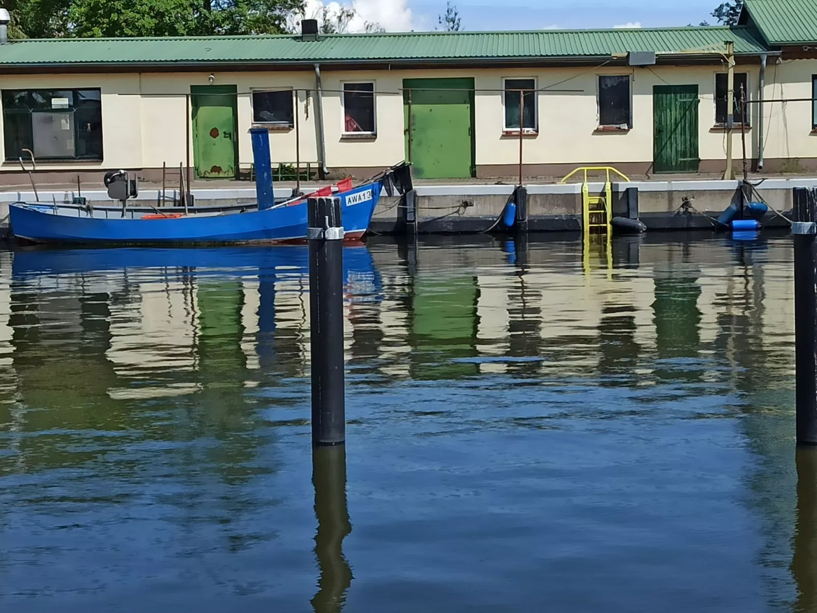 In Altwarp mit Botanischem Garten-Binnen