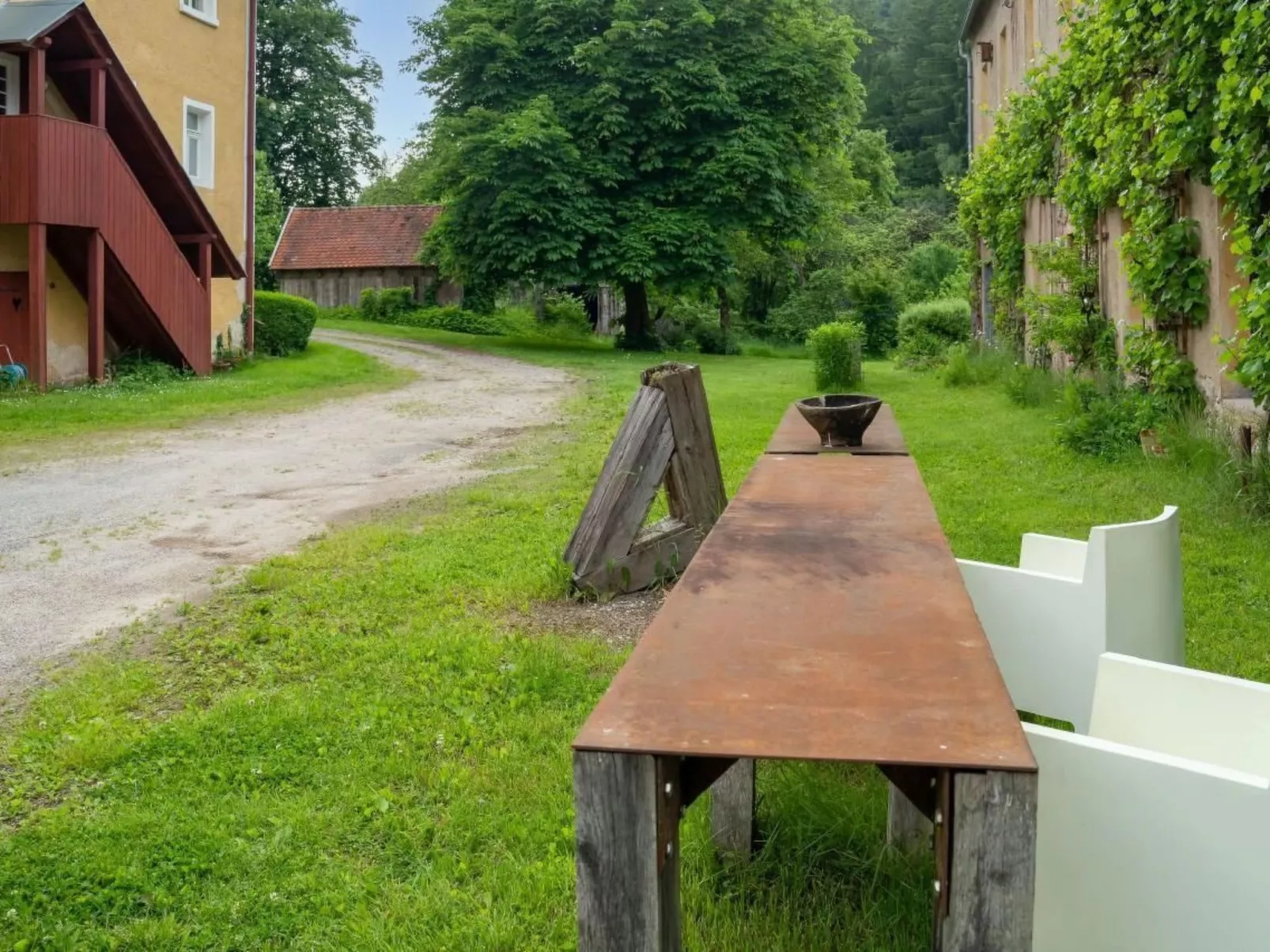 Design Ferienwohnung in historischer Villa-Buiten