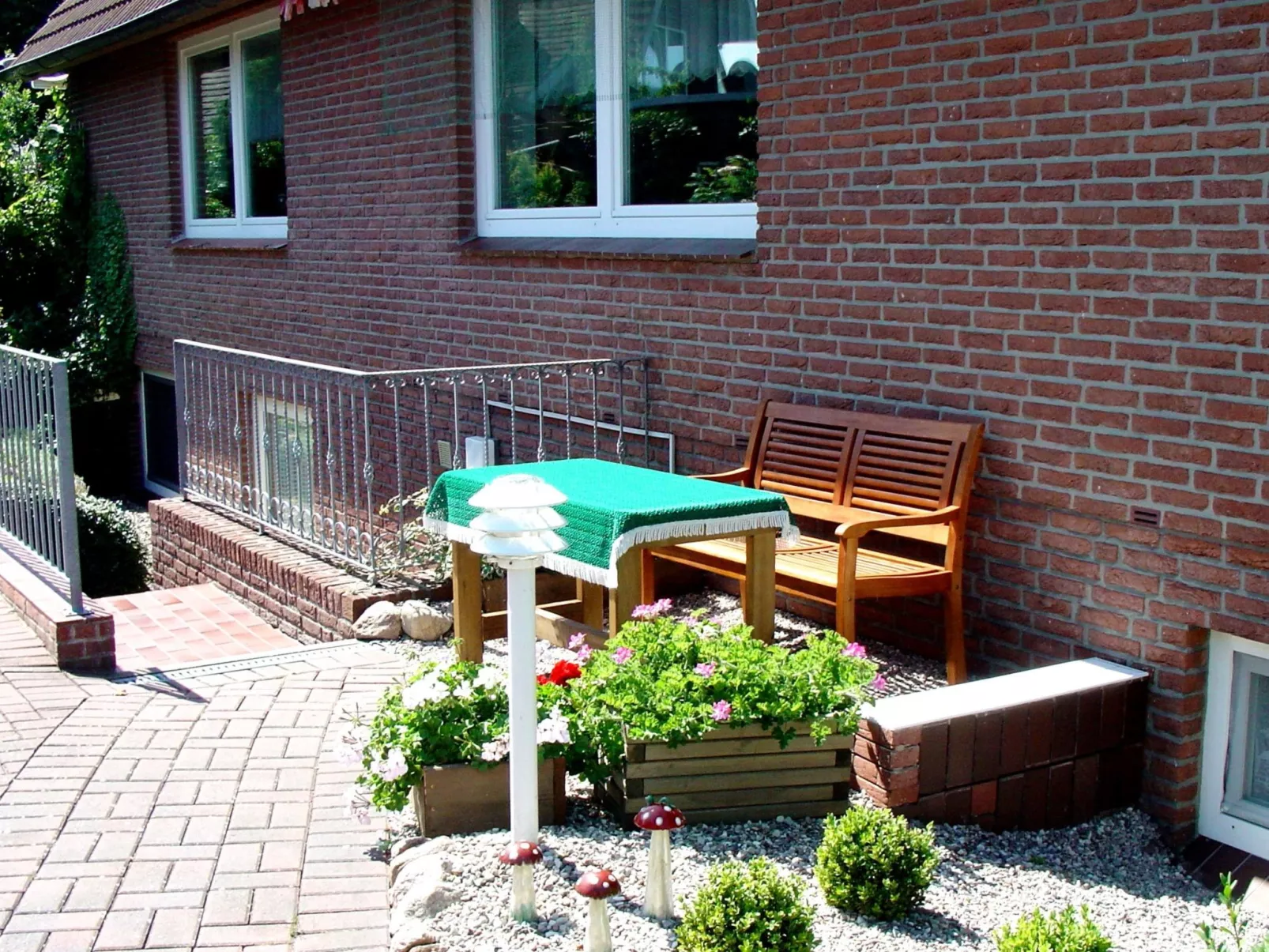 Wohnung in Neue Tiefe mit Terrasse, Garten und Grill-Binnen
