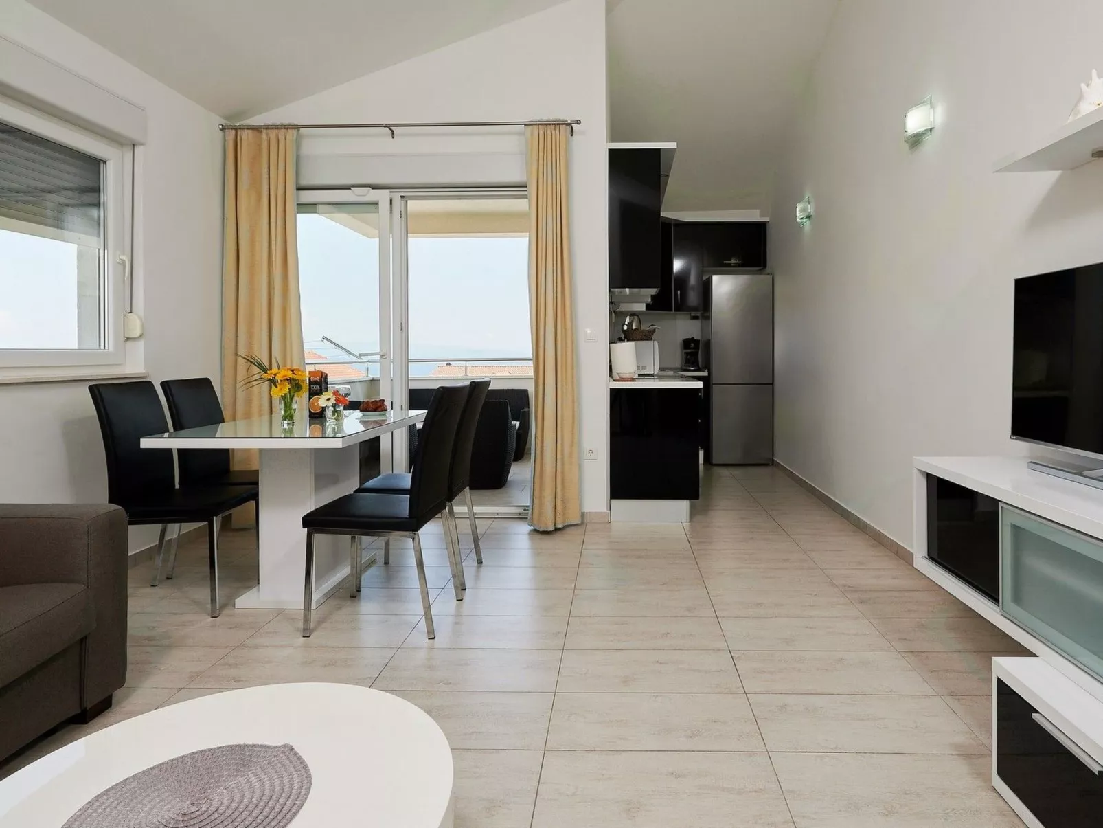 Appartement Adria mit Meerblick und Gemeinschaftspool-Binnen