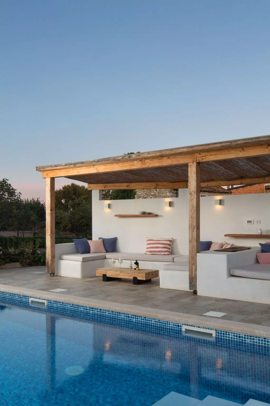 Villa Flavia Traditionelles Steinhaus mit Pool-Binnen