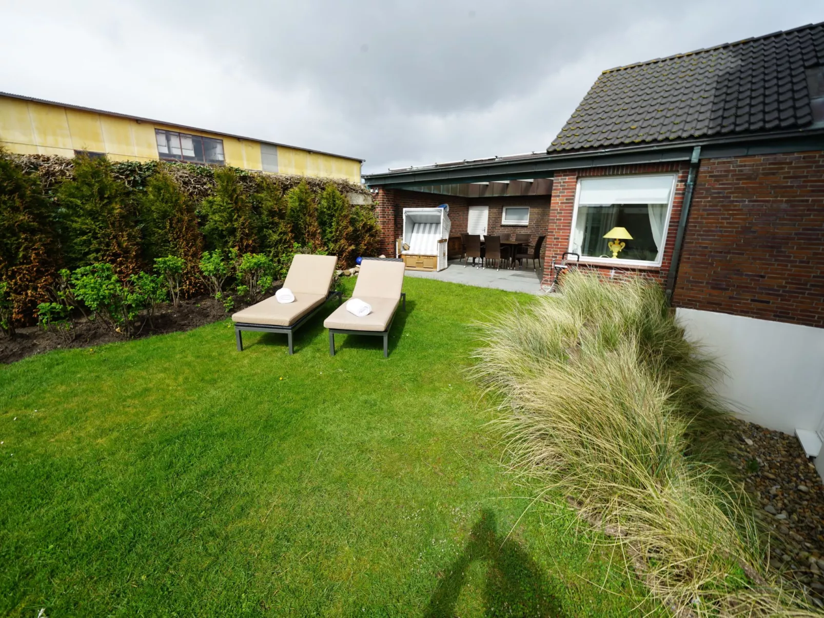 Wohnung in Westerland mit Garten und Terrasse-Buiten