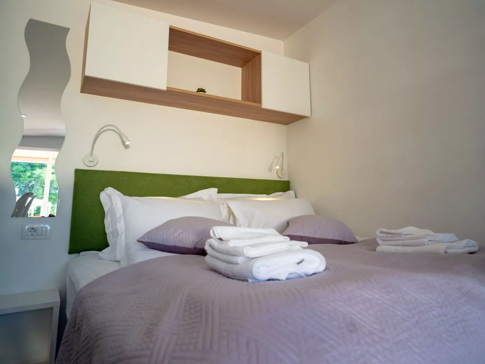 Mobilheim direkt am Strand-Binnen