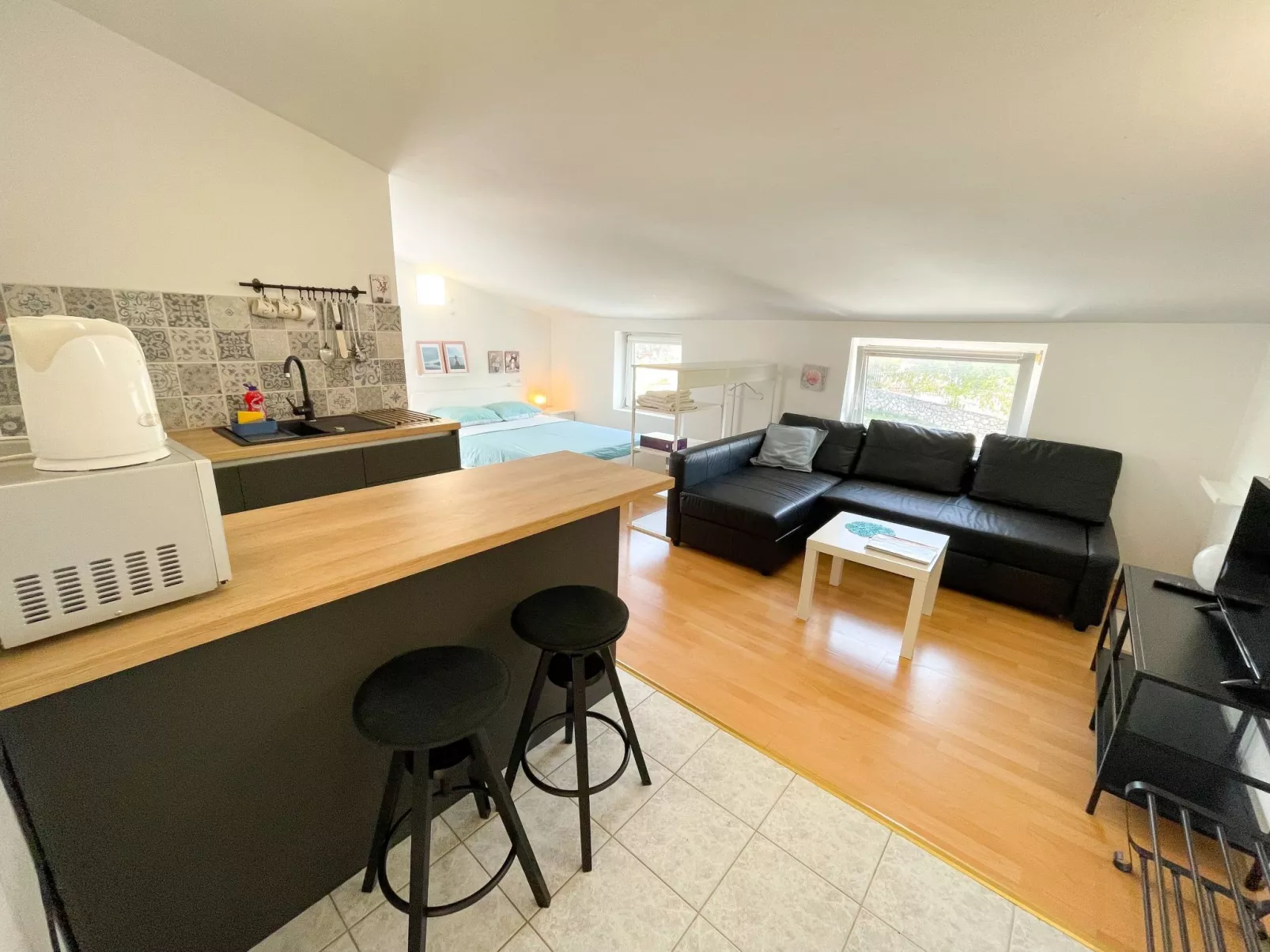 Studio-Apartment mit Meerblick-Binnen