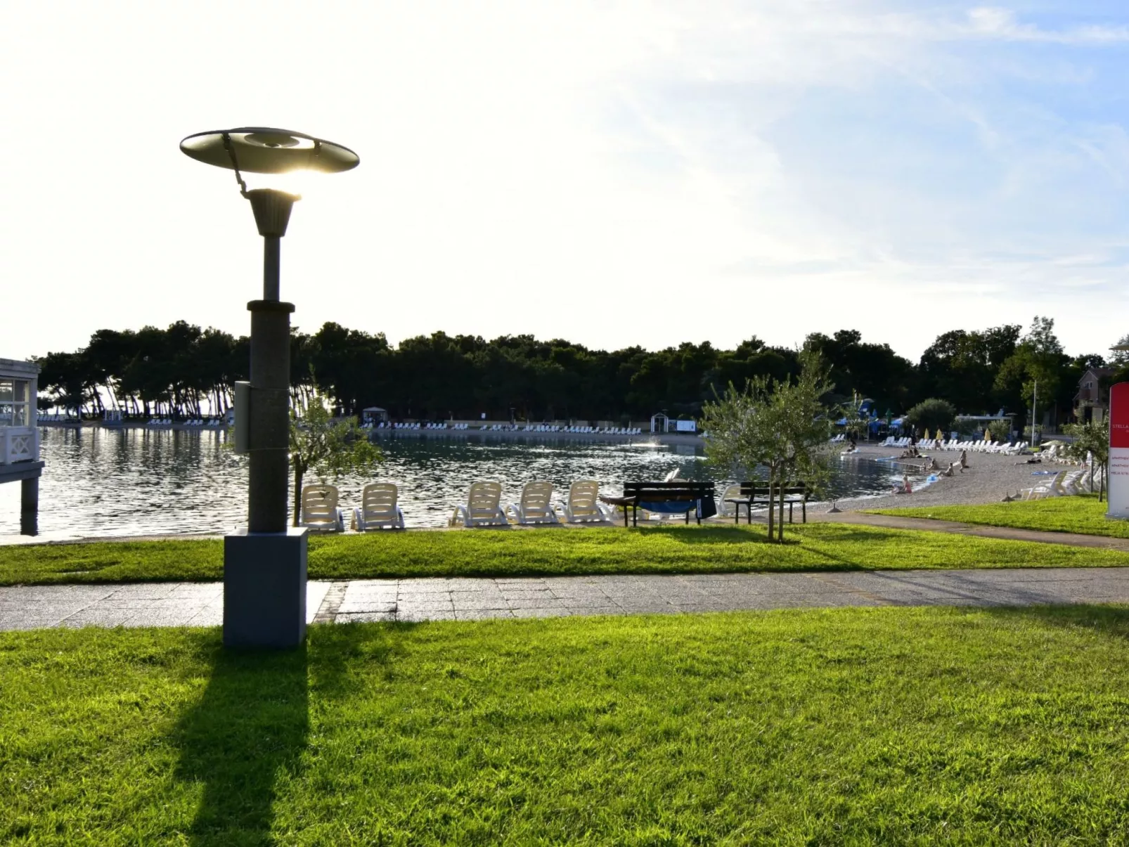 Apartment Nika 5 in der Residenz mit Pool und Whirlpool in Strandnähe-Buiten