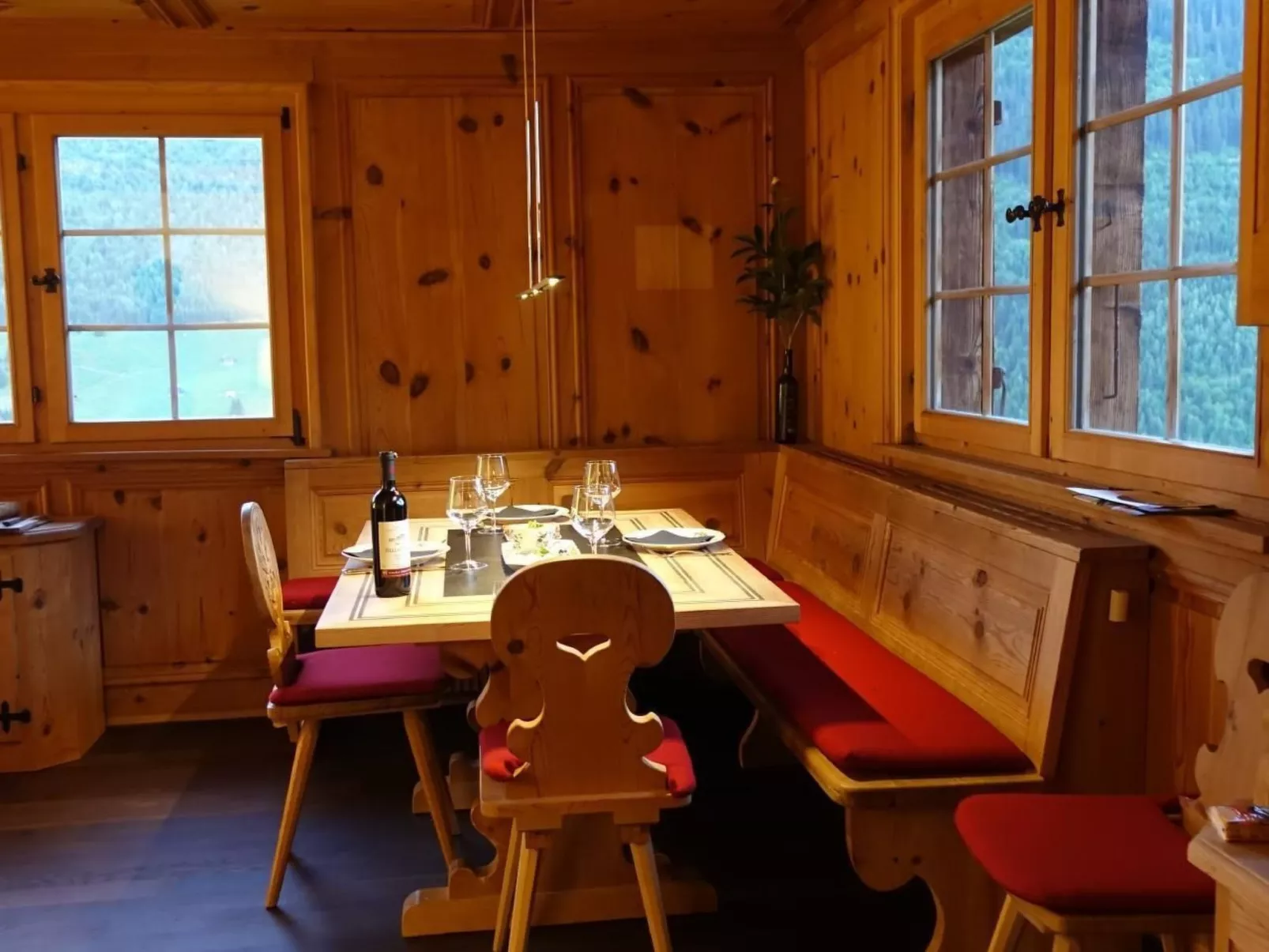 Chalet 'Casa Muraun' mit Bergblick-Binnen