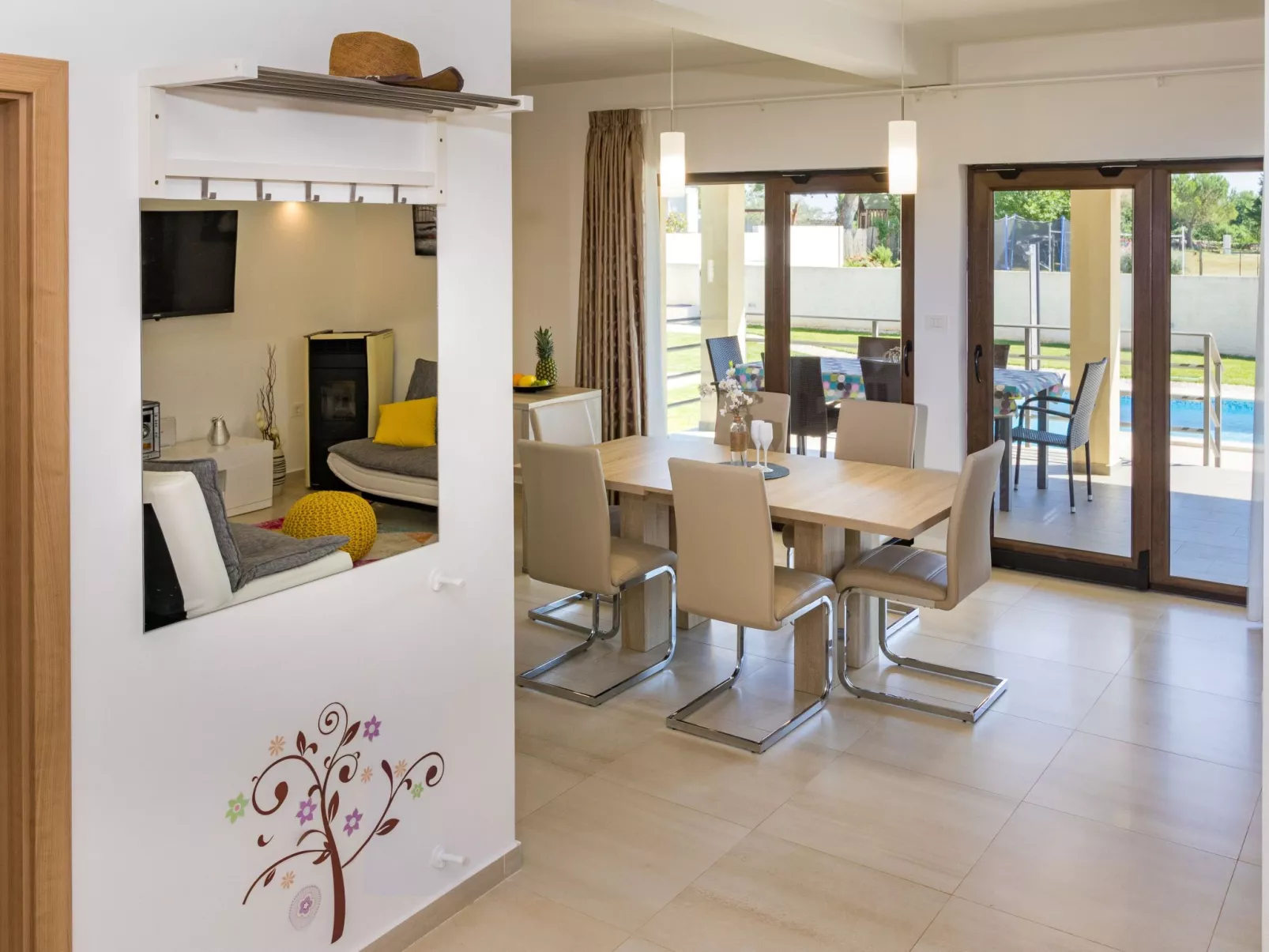 In Juršići mit Privatem Pool-Binnen