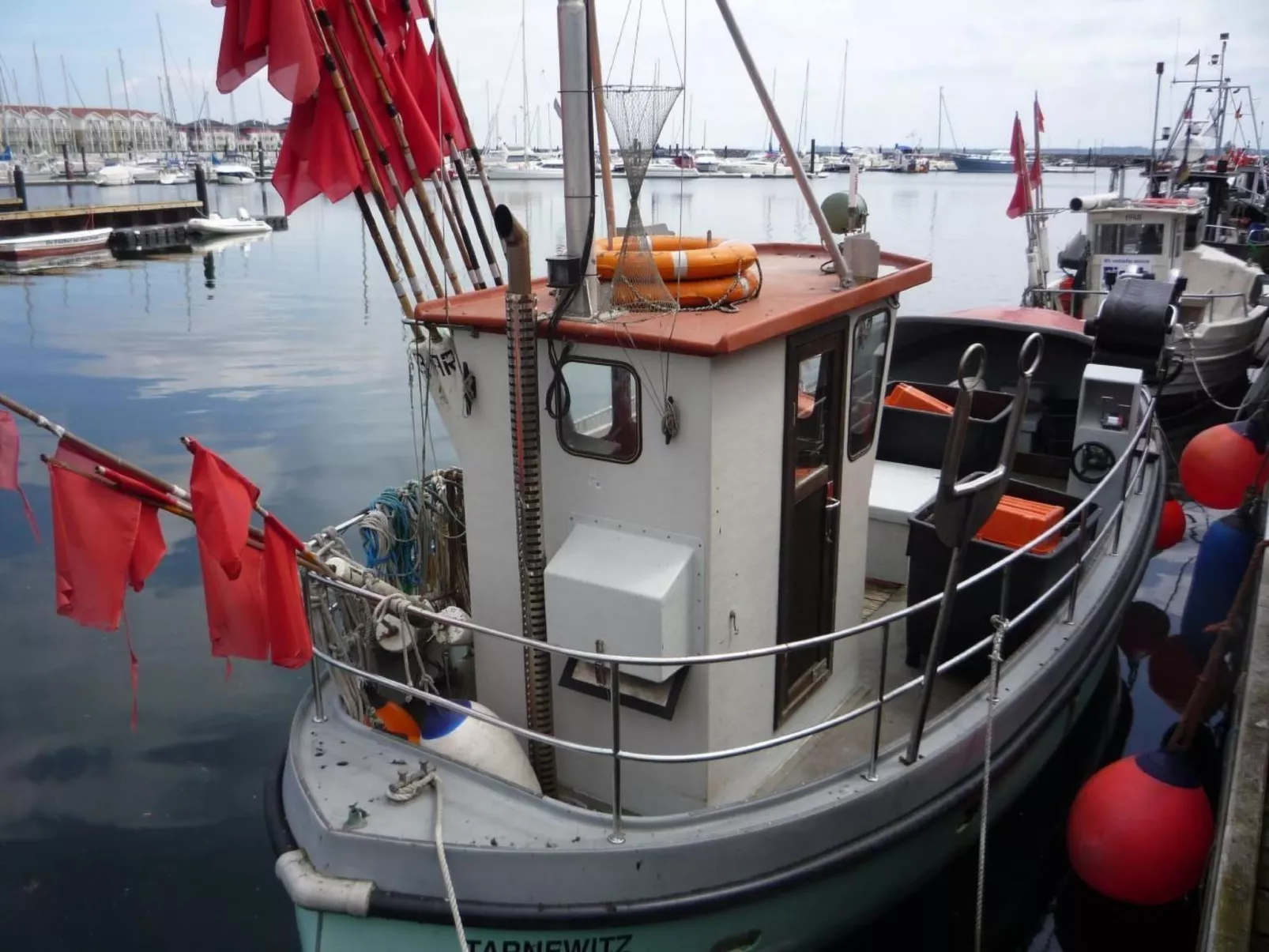 Schwedenhaus Zierow mit Terrasse und Grill-Binnen