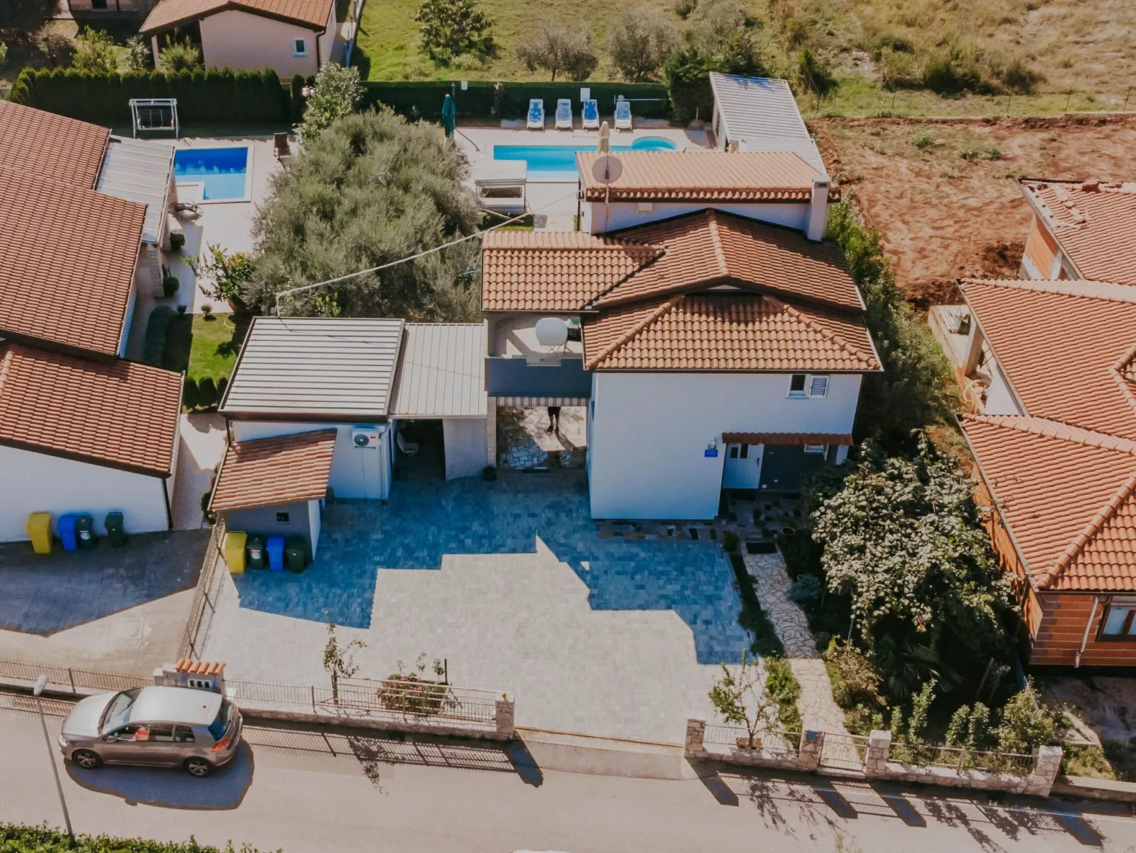 Zweistöckiges Ferienhaus Villa Dany-Binnen