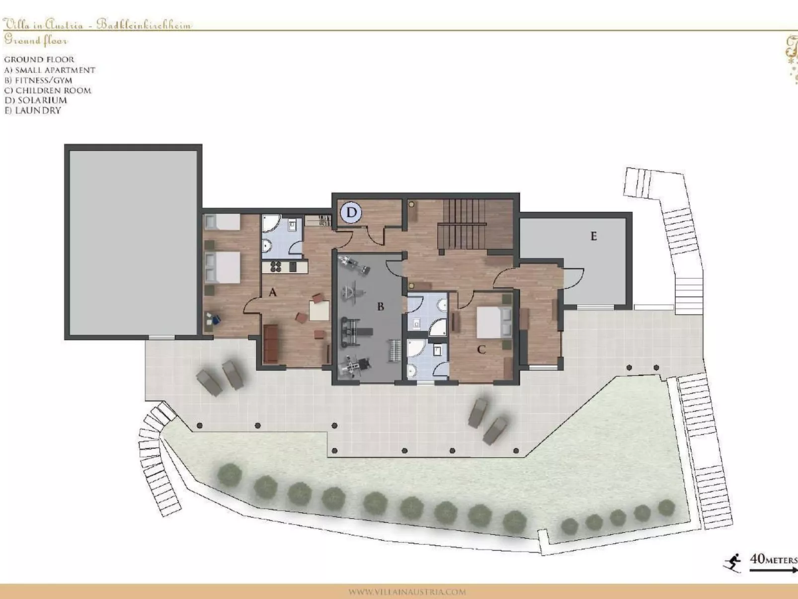 Einzigartiges Designer Log House "Chalet Caprea"-Binnen