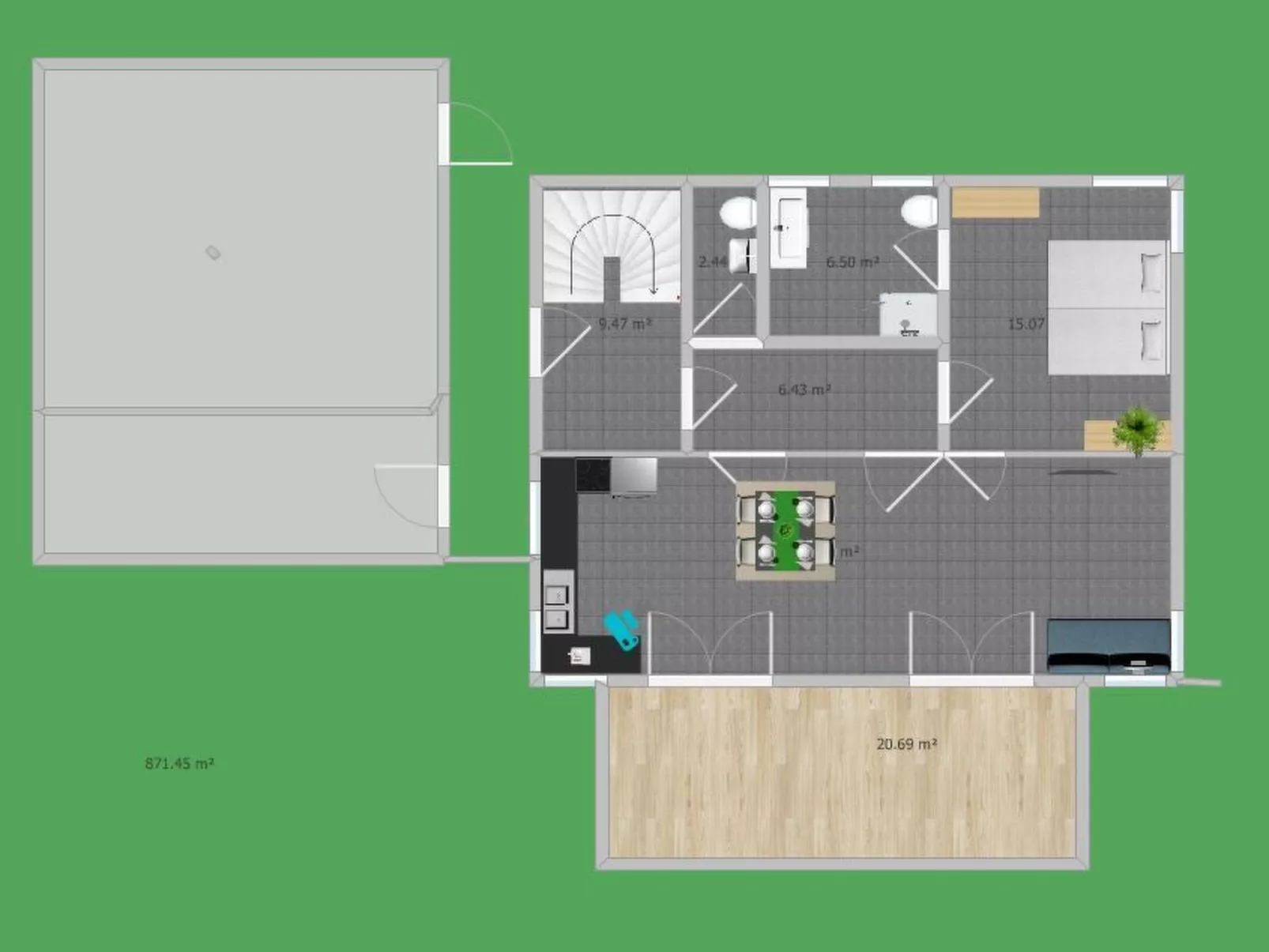 Casa Bianka in Fridolfing-Binnen