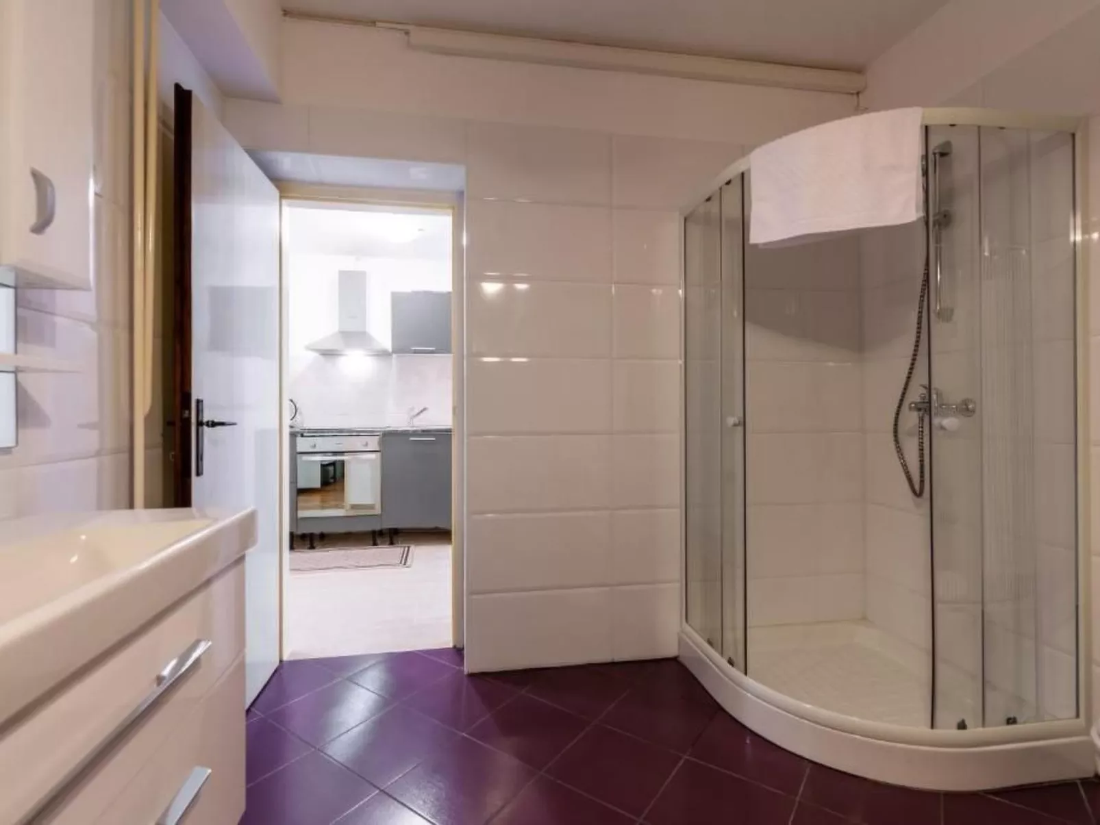 Wohnung in Lucija mit Garten-Binnen