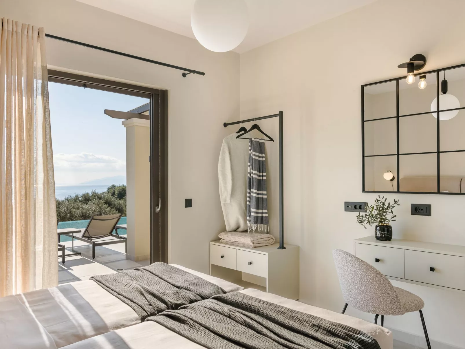 Villa Palast von Agathera-Binnen