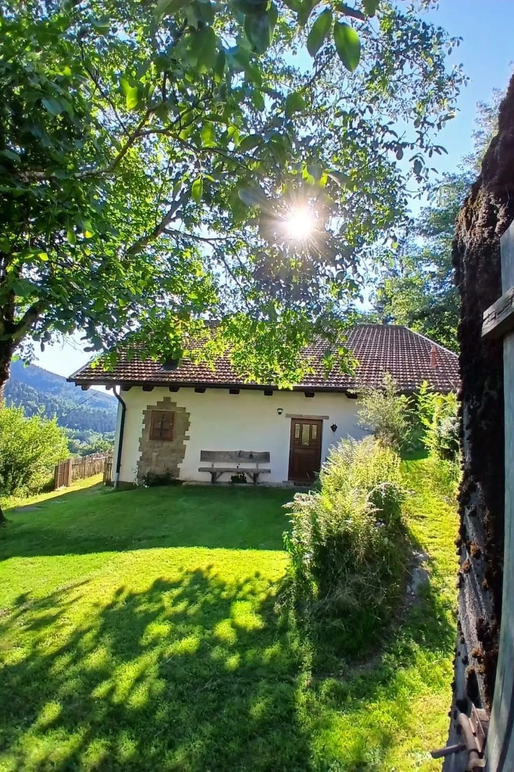 In Ventron mit eingezäuntem Garten-Binnen