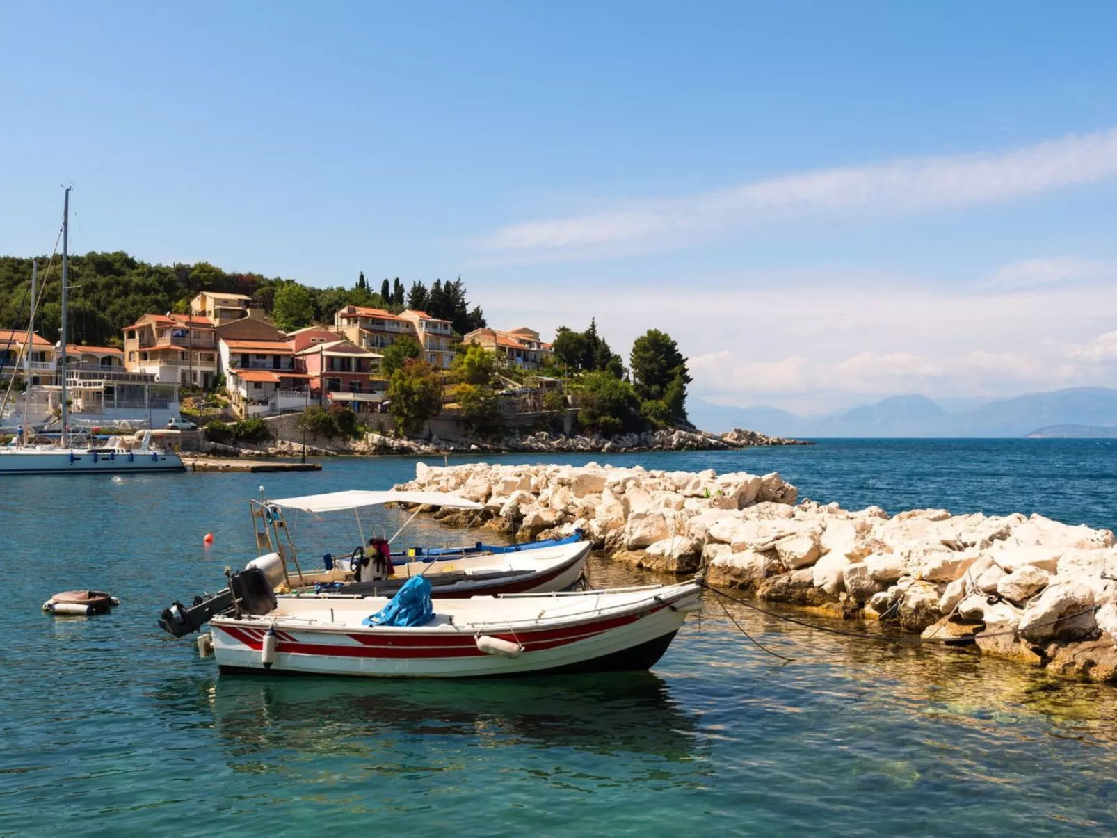 Stilvolle Erdgeschosswohnung Wave Tessera in Kassiopi-Binnen