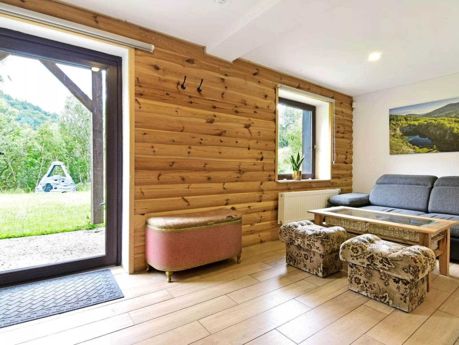 "Gartenwohnung"-Binnen