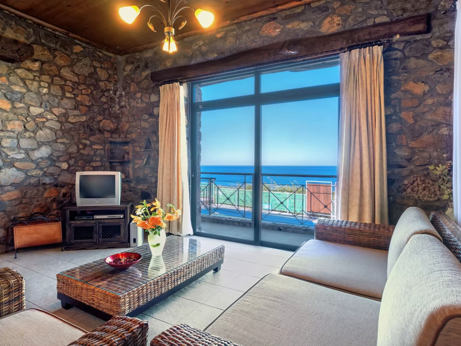 Villa mit Meerblick und privatem Pool, in der Nähe von Elafonissi-Image-tags.info