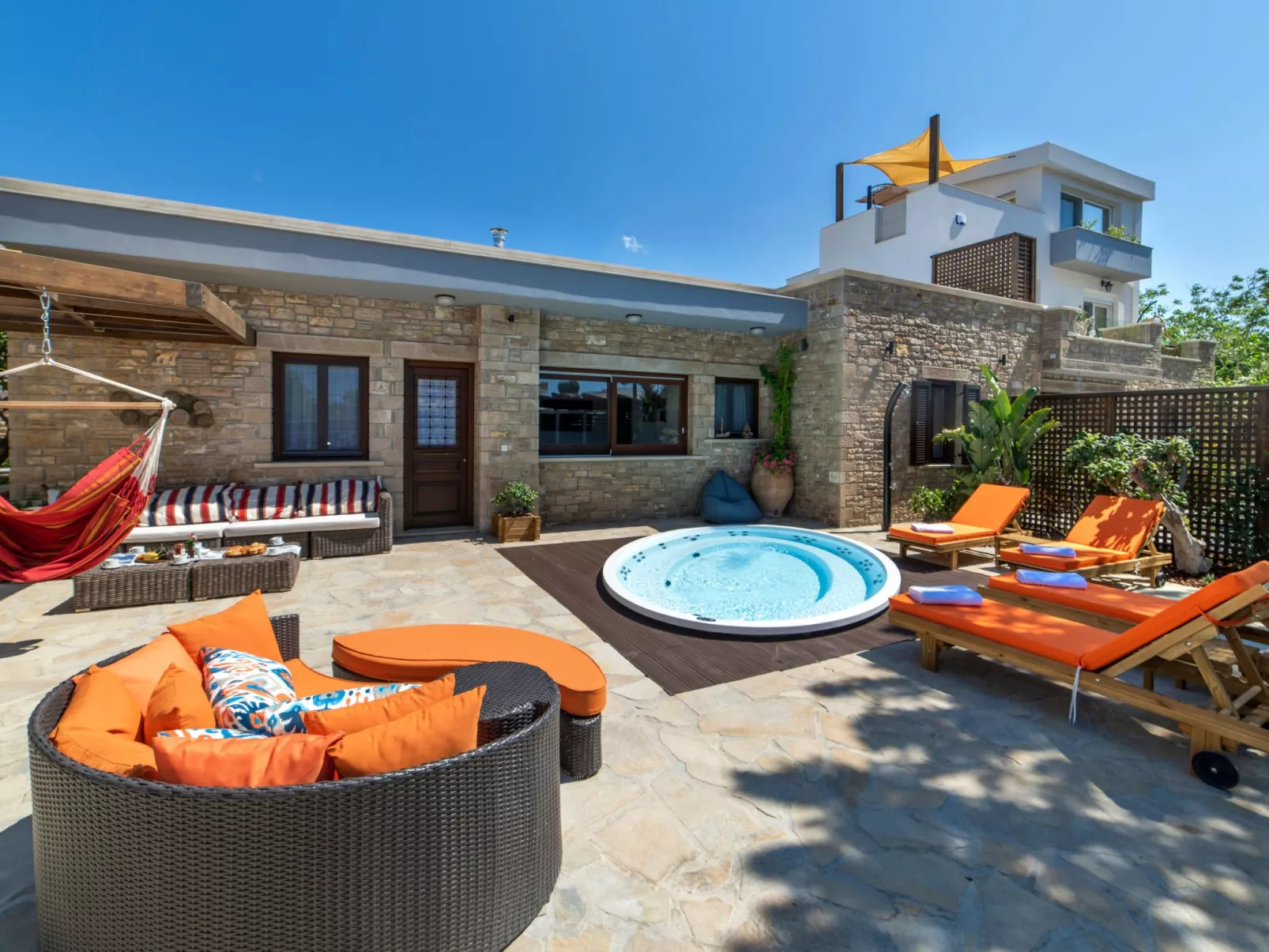 Paradisos für 14 Personen und 4 Kinder-Binnen