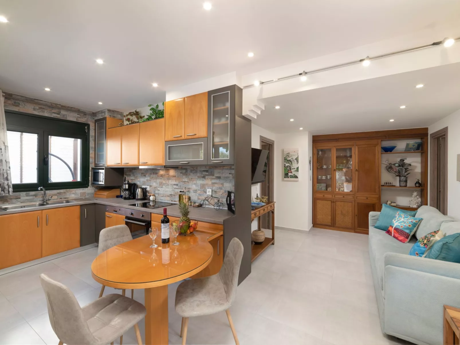 Villa Krevatina mit privatem Pool und großer Veranda-Binnen