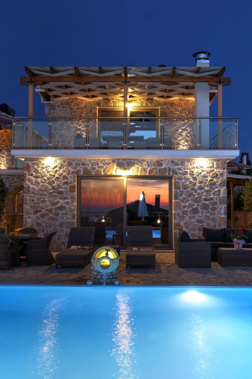 Luxuriöse Steinvilla Angela in der Nähe von Kathisma-Image-tags.info