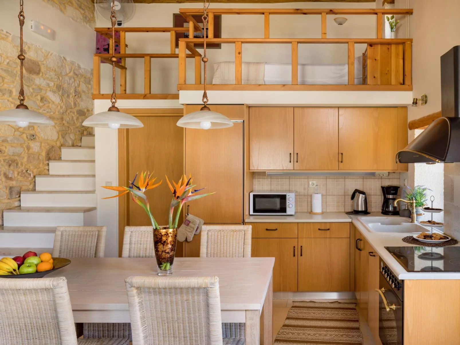 "Villa Aladanos" mit privatem Pool-Binnen