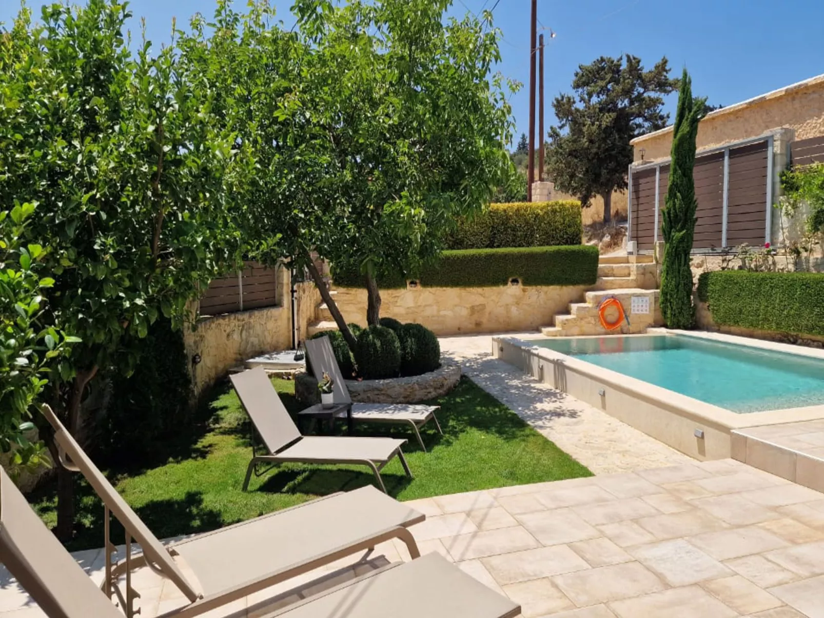 Artemis Apollonas Villa - Luxuriöse Flucht mit Pool-Binnen