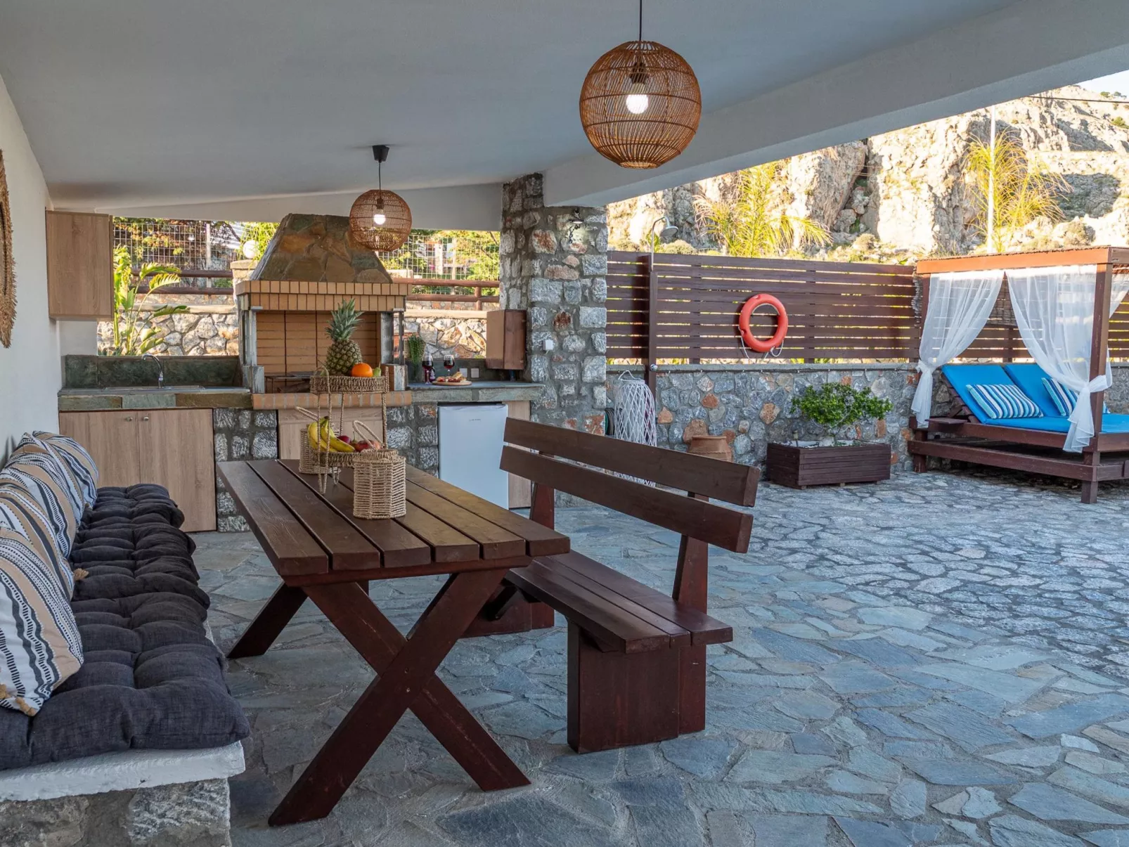 Villa Maripaul im Dorf Pefki-Binnen